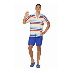 Barbie The Movie Allan Halloween Costume Kit Adult Mens S/M & L/XL